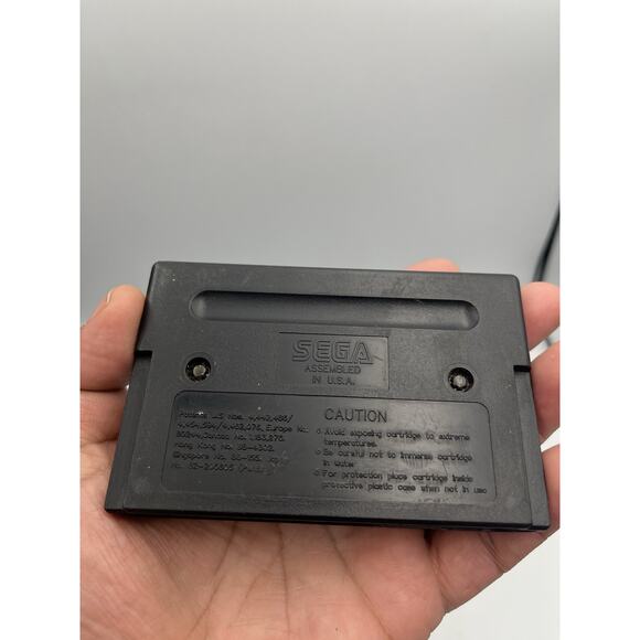 NBA Action '95 Starring David Robinson (Sega Genesis, 1995) Game Only - Tested - Picture 5 of 5